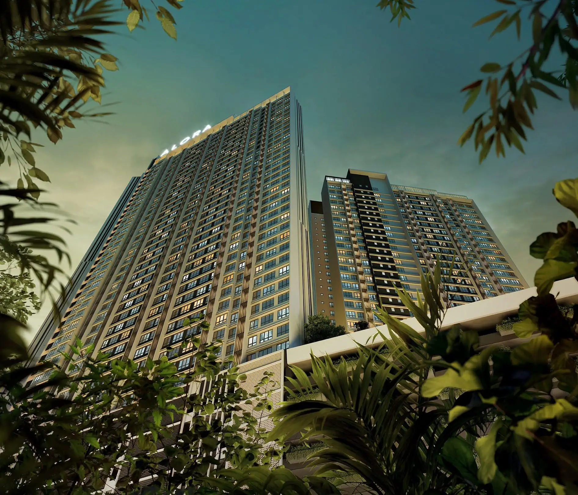 The towers
